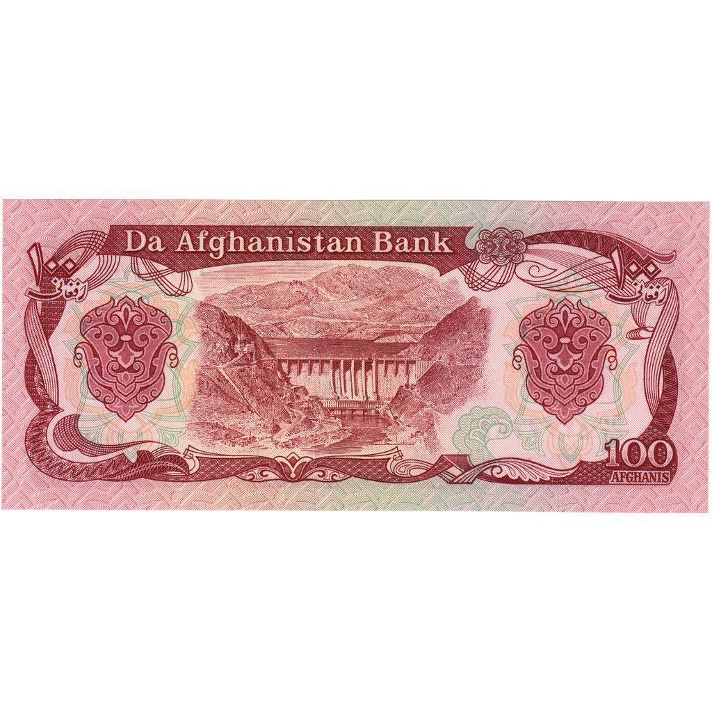 Afganistan,
100 Afgańczyków,
UNC(65-70)