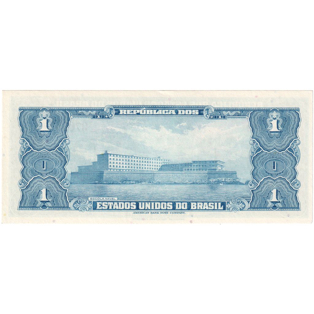 Brazylia,
1 Cruzeiro,
UNC(65-70)