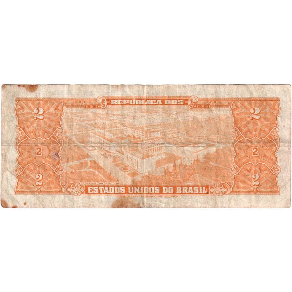 Brazylia,
2 Cruzeiros,
VF(30-35)