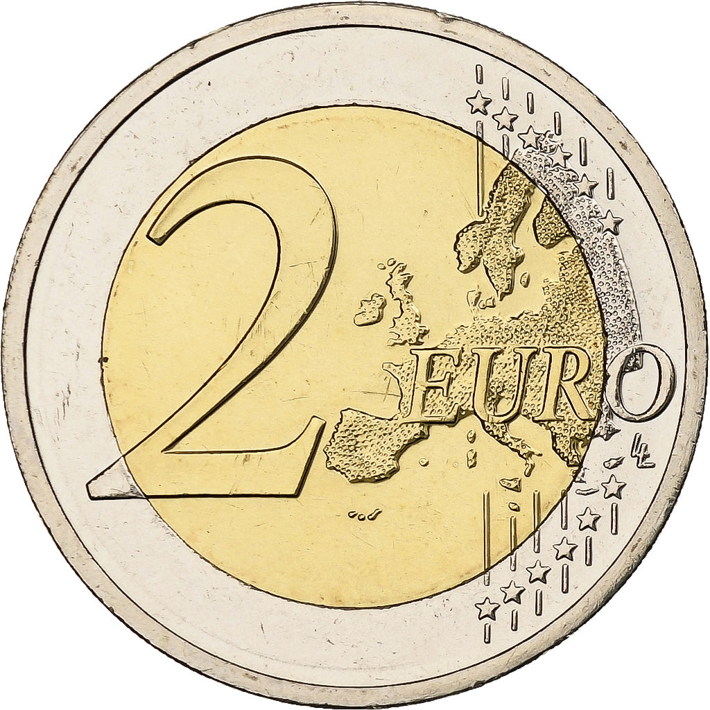 Zypern,
2 euro,
30 Jahre vor dem Drapeau de l'UE