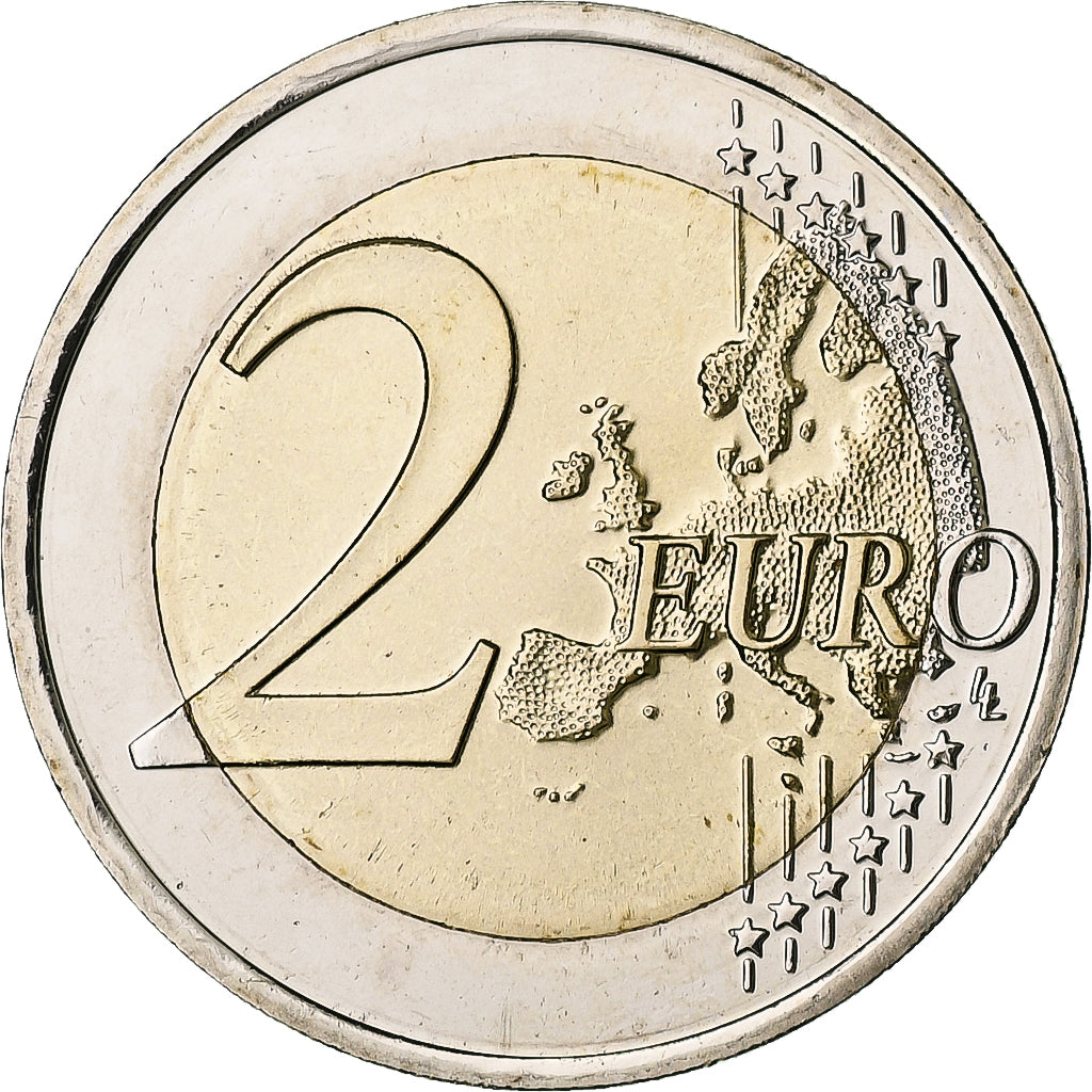 Słowenia,
2 euro,
10. Jahrestag des Euro