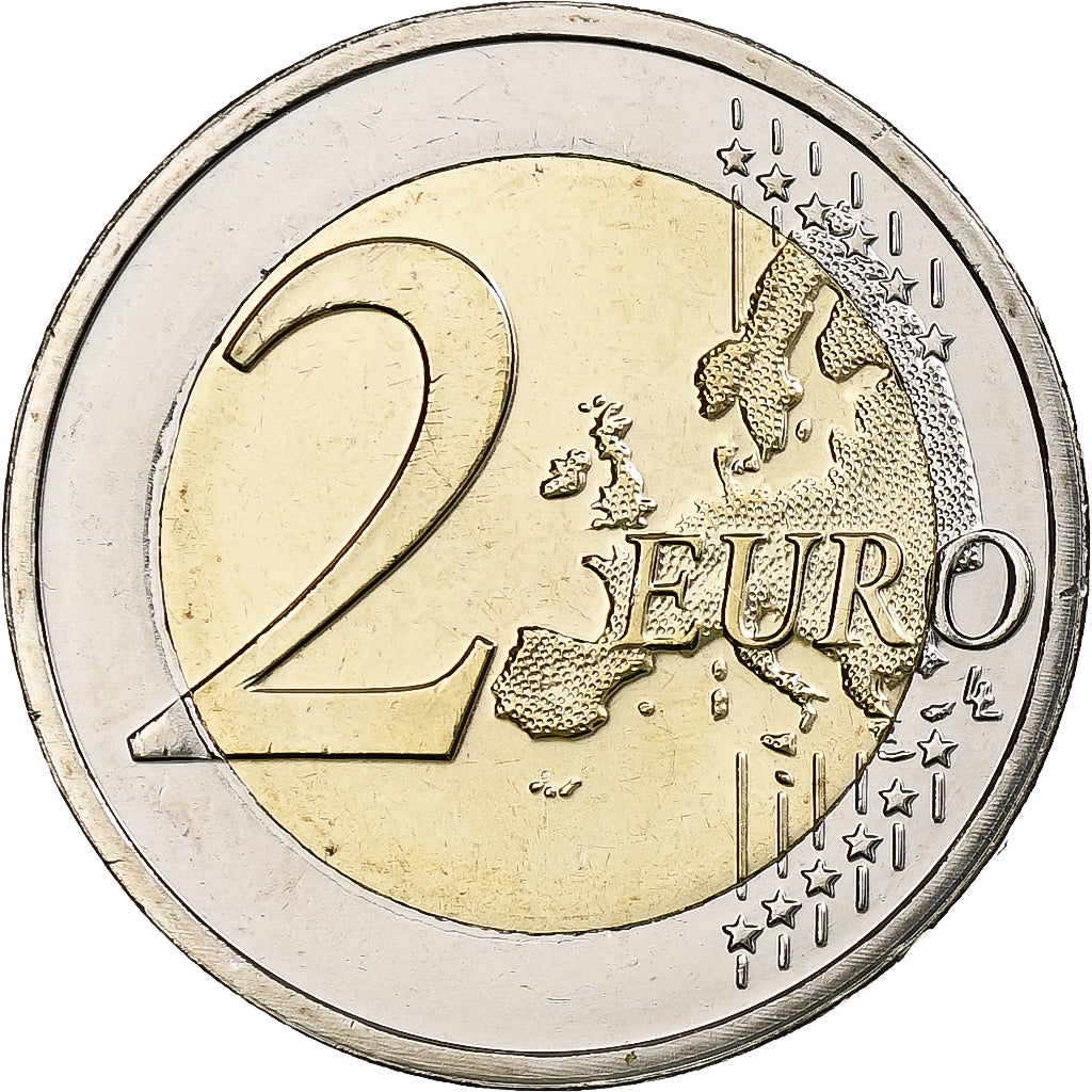 Luksemburg,
2 euro,
175. Jahretag – Unabhängigkeit Luxemburgs