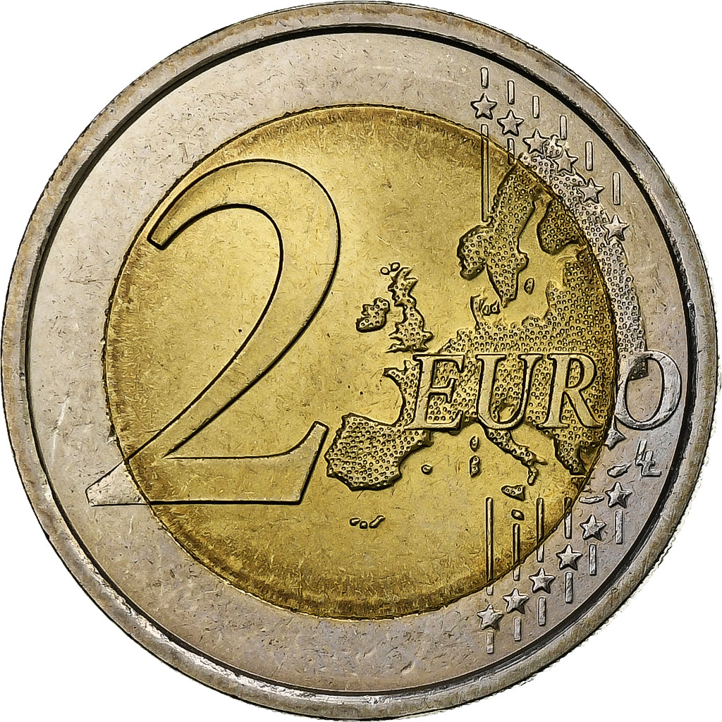 włoski,
2 euro,
Vertrag von Rom