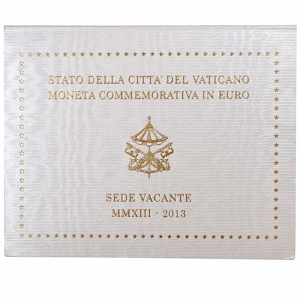 Watykan,
2 euro,
Sede Vacante
