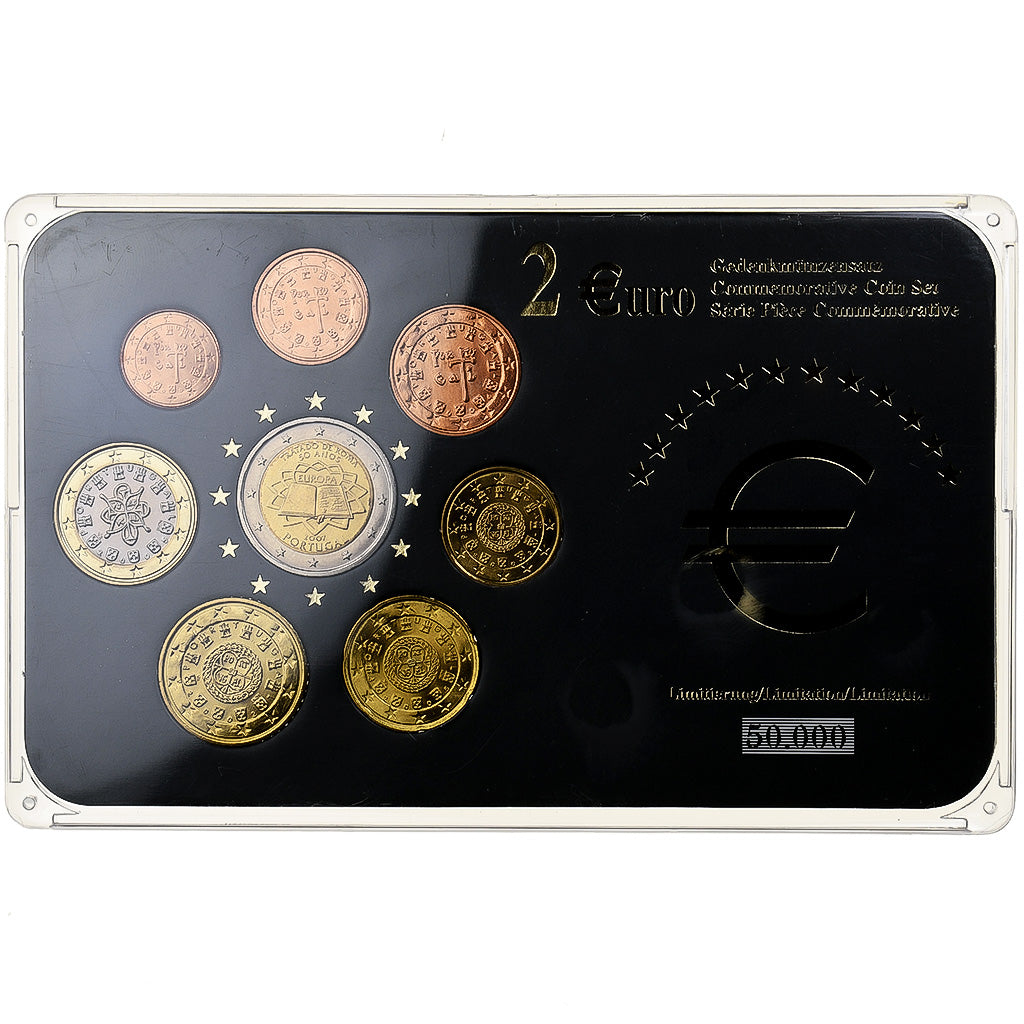 Portugalia,
Setze 1 ct. - 2 euro,
Gemischte Datteln