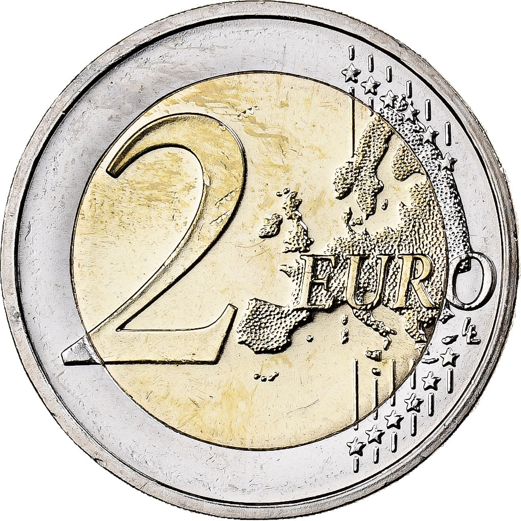 DEUTSCHLAND - BUNDESREPUBLIK,
2 euro,
Koloriert