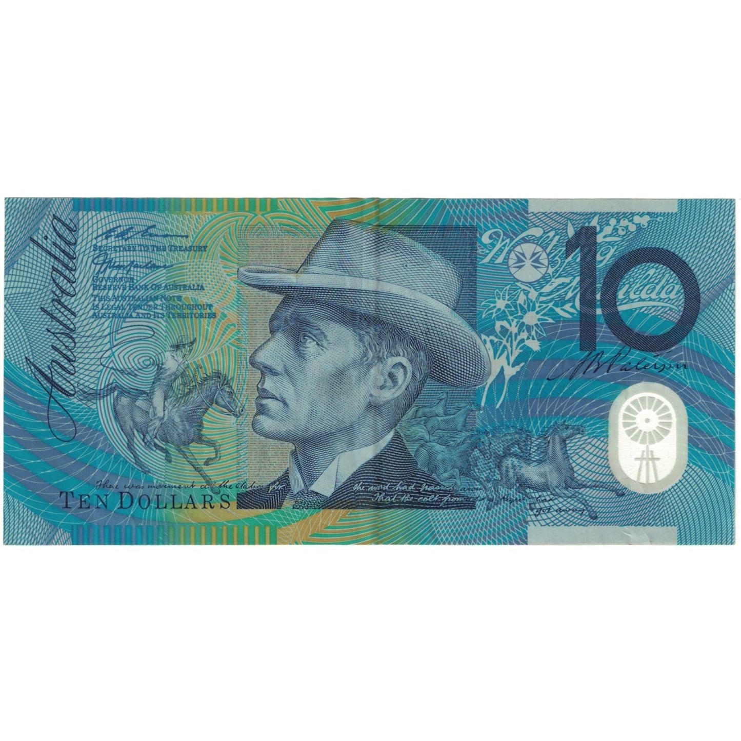 Banknot,
Australia,
10 dolarów