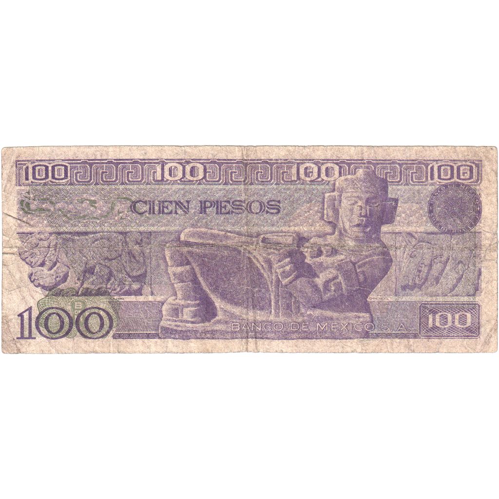 Meksyk,
100 peso,
27.01.1981