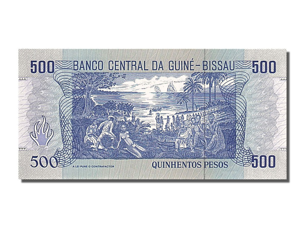 Banknot,
Gwinea Bissau,
500 peso