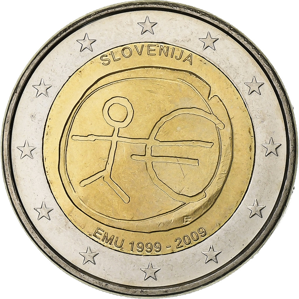 Słowenia,
2 euro,
Słowenia