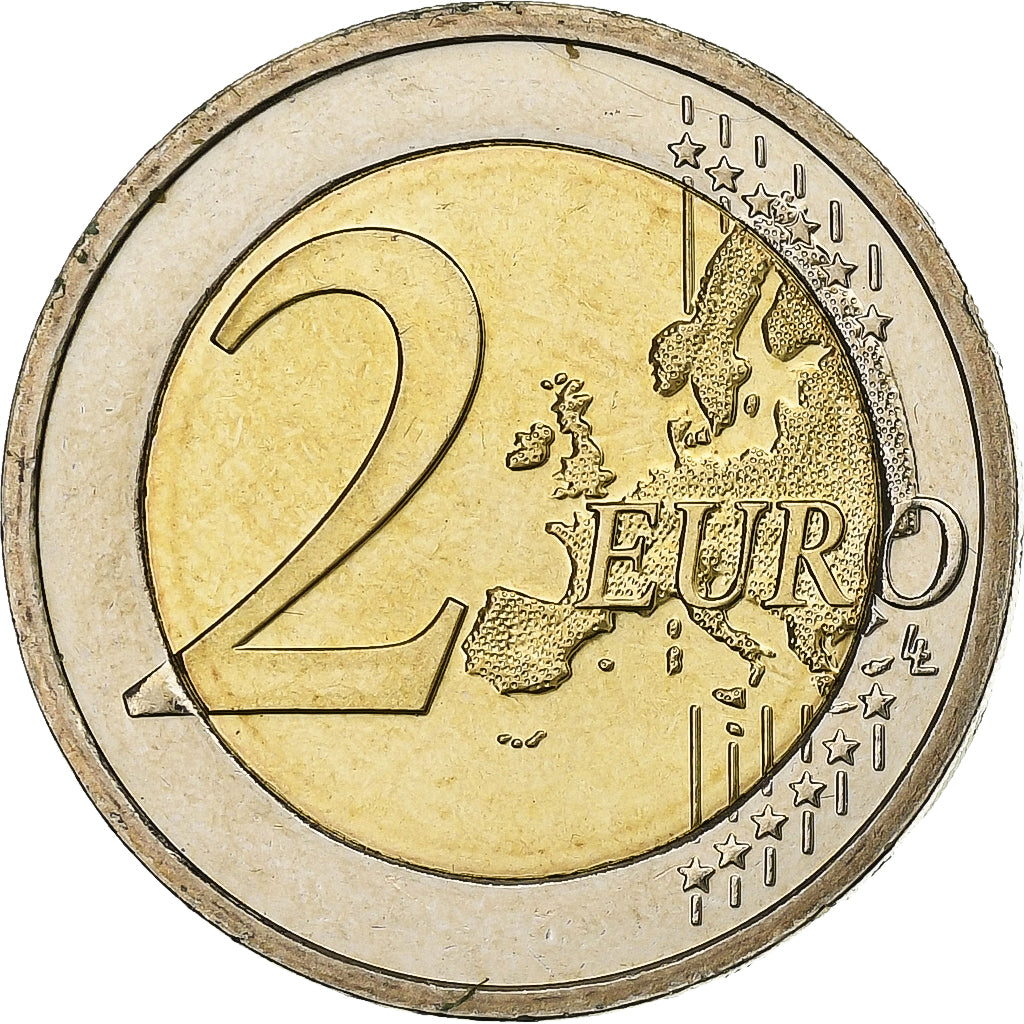 REPUBLIKA IRLANDIA,
2 euro,
Europäische Währungsunion