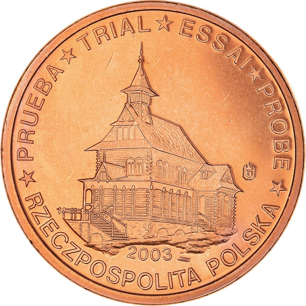 Polska,
2 eurocenty,
2003