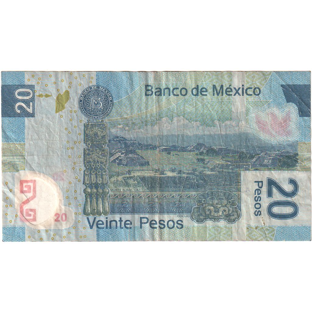 Meksyk,
20 peso,
2006