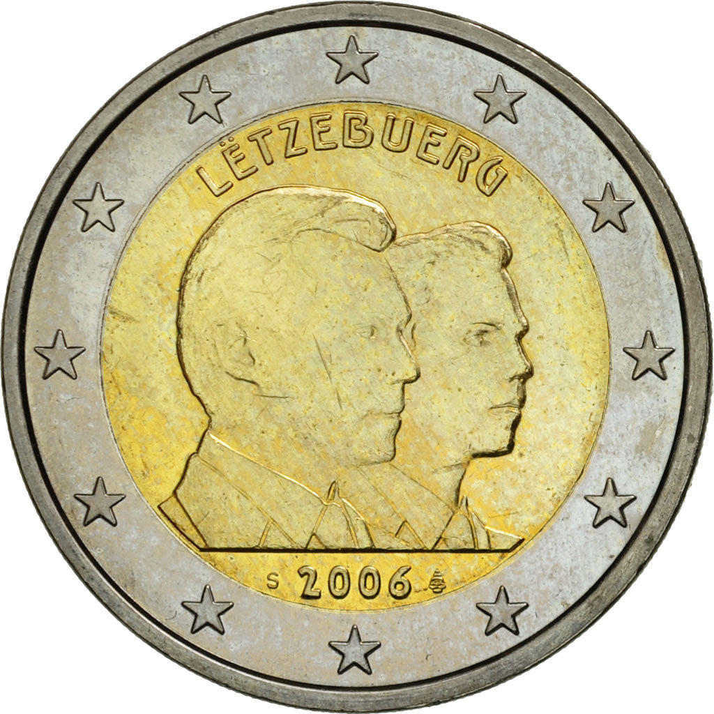 Luksemburg,
2 euro,
Letzebürg