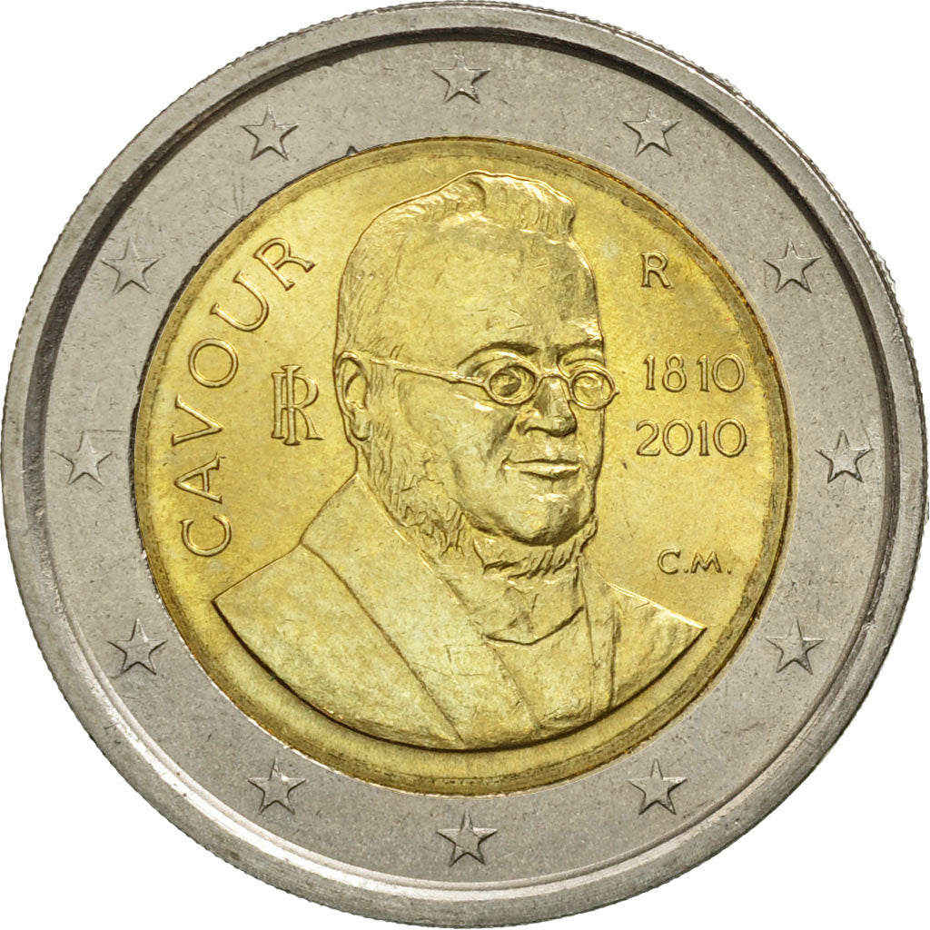 włoski,
2 euro,
Camilla Benso