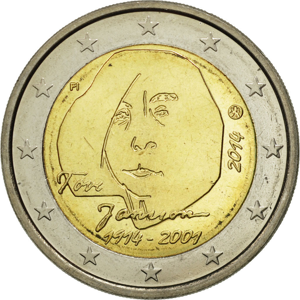 Finlandia,
2 euro,
1914-2001