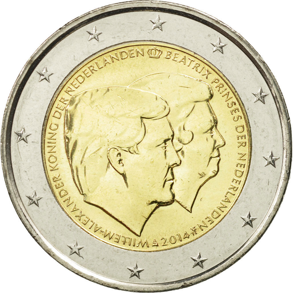 włoski,
2 euro,
Doppelporträt