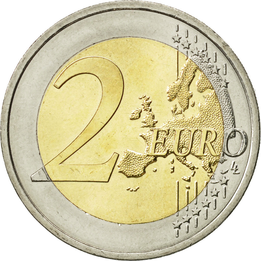 Österreich,
2 euro,
Europäischer Vorhang