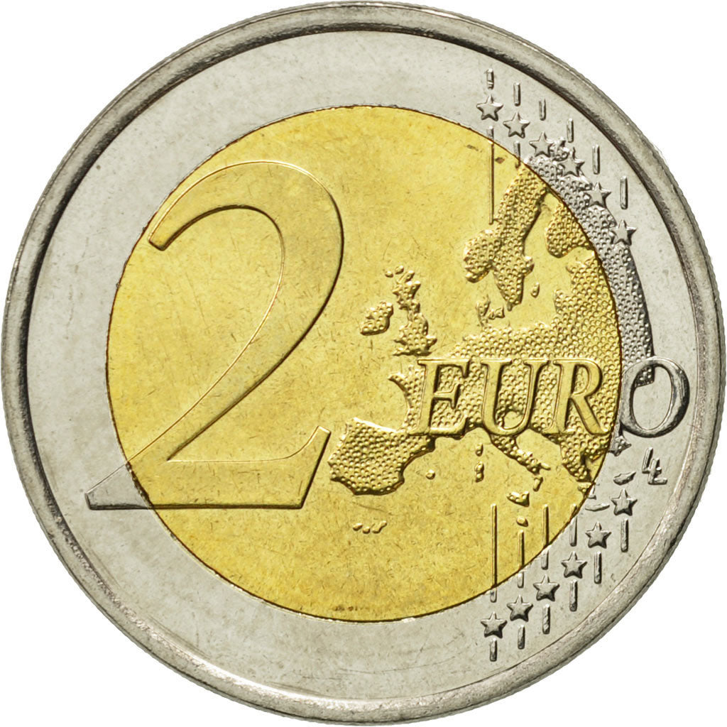 Finlandia,
2 euro,
Europäischer Vorhang
