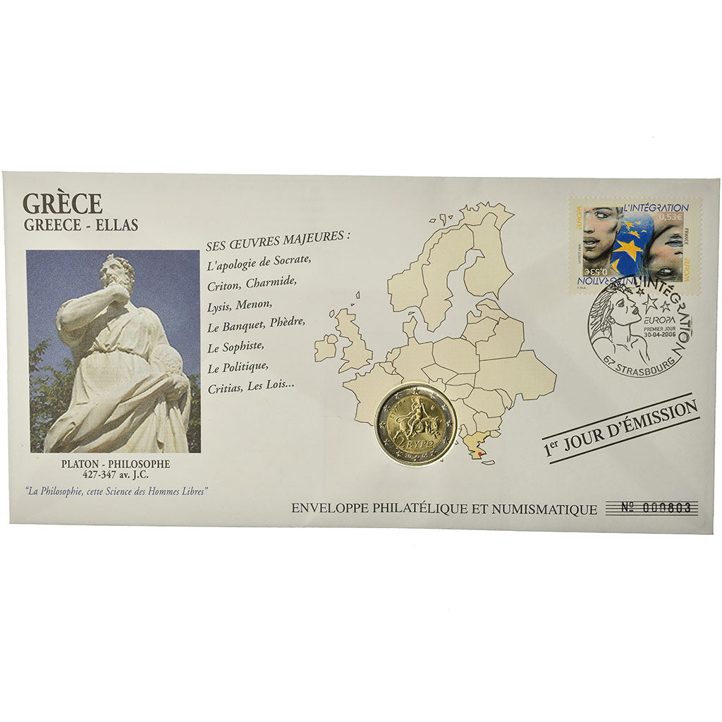 Griechenland,
2 euro,
2005