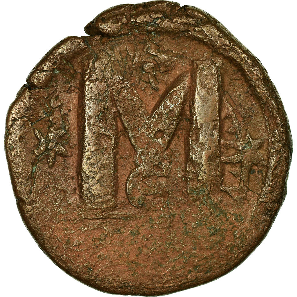 Moneta,
Justin I,
Follis