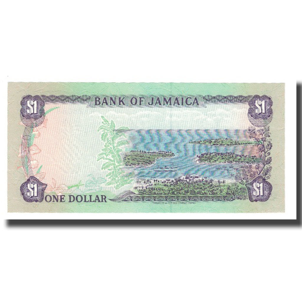 Banknot,
Jamajka,
1 dolar