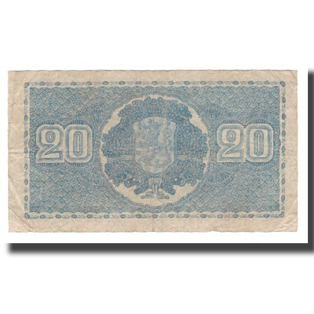 Banknot,
Finlandia,
20 Marka