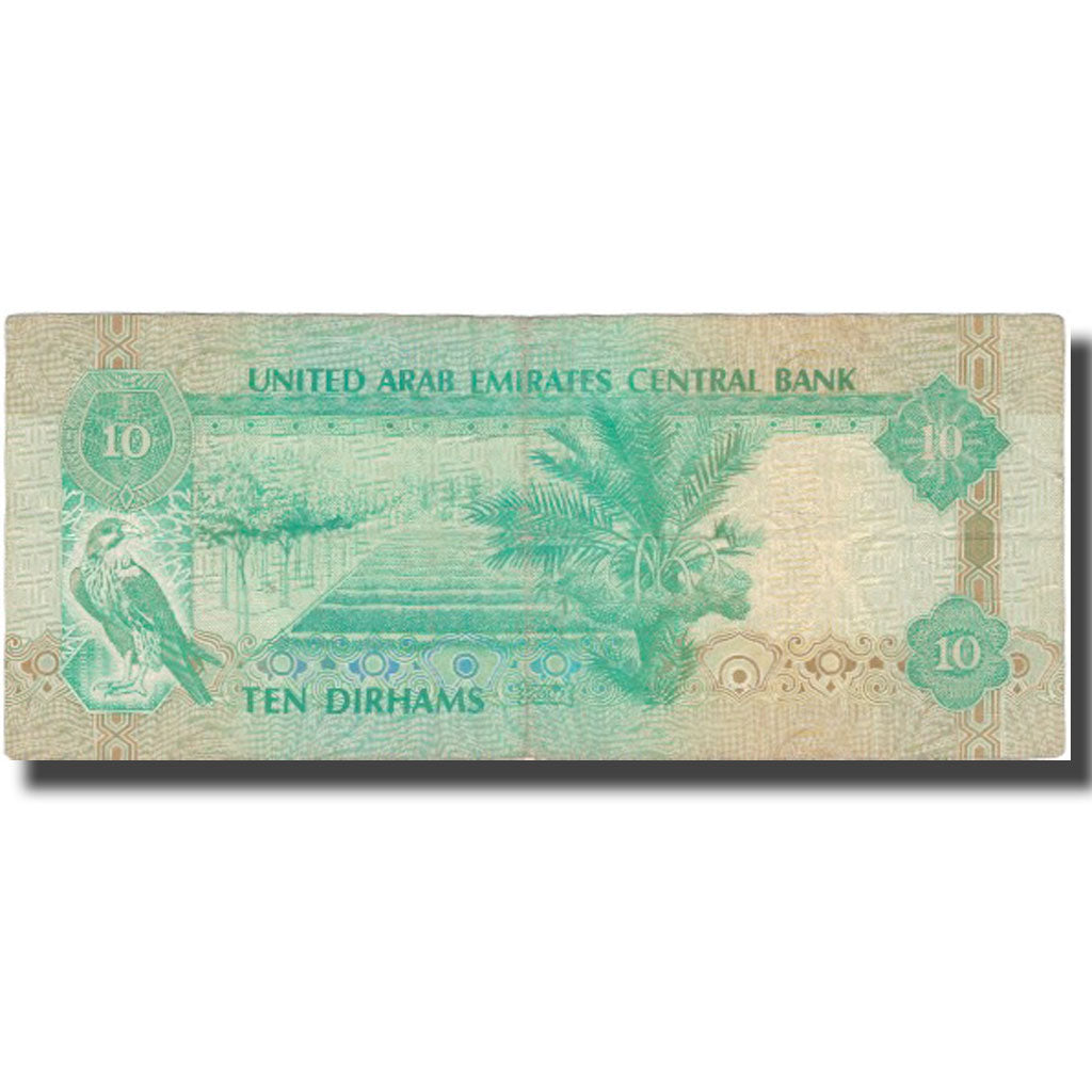 Banknot,
Emiraty Arabskie,
10 dirhamów