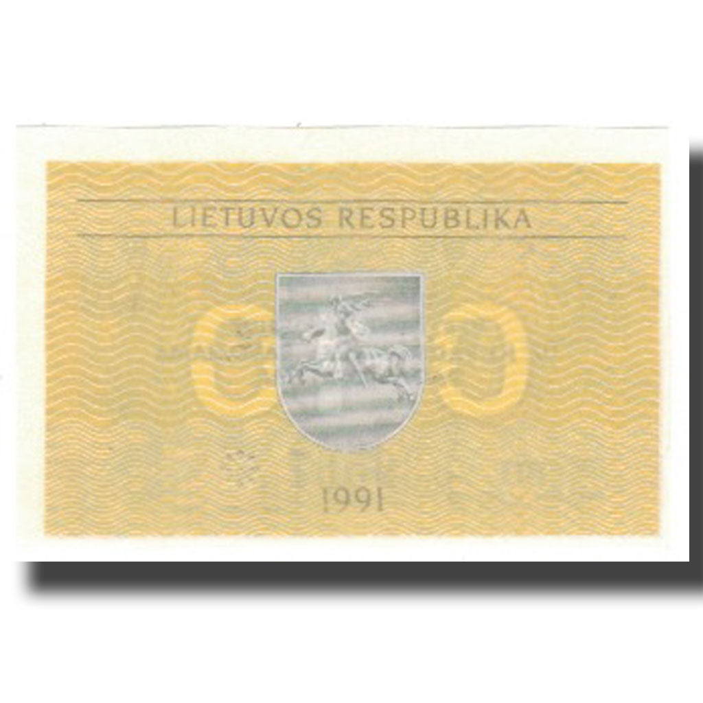 Banknot,
Litwa,
0,10 Talona