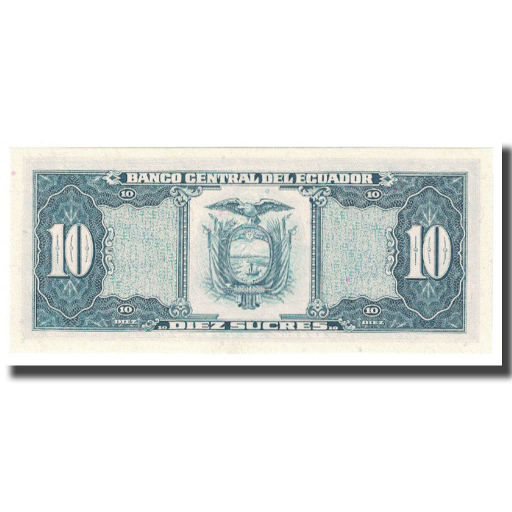Banknot,
Ekwador,
10 Sucre