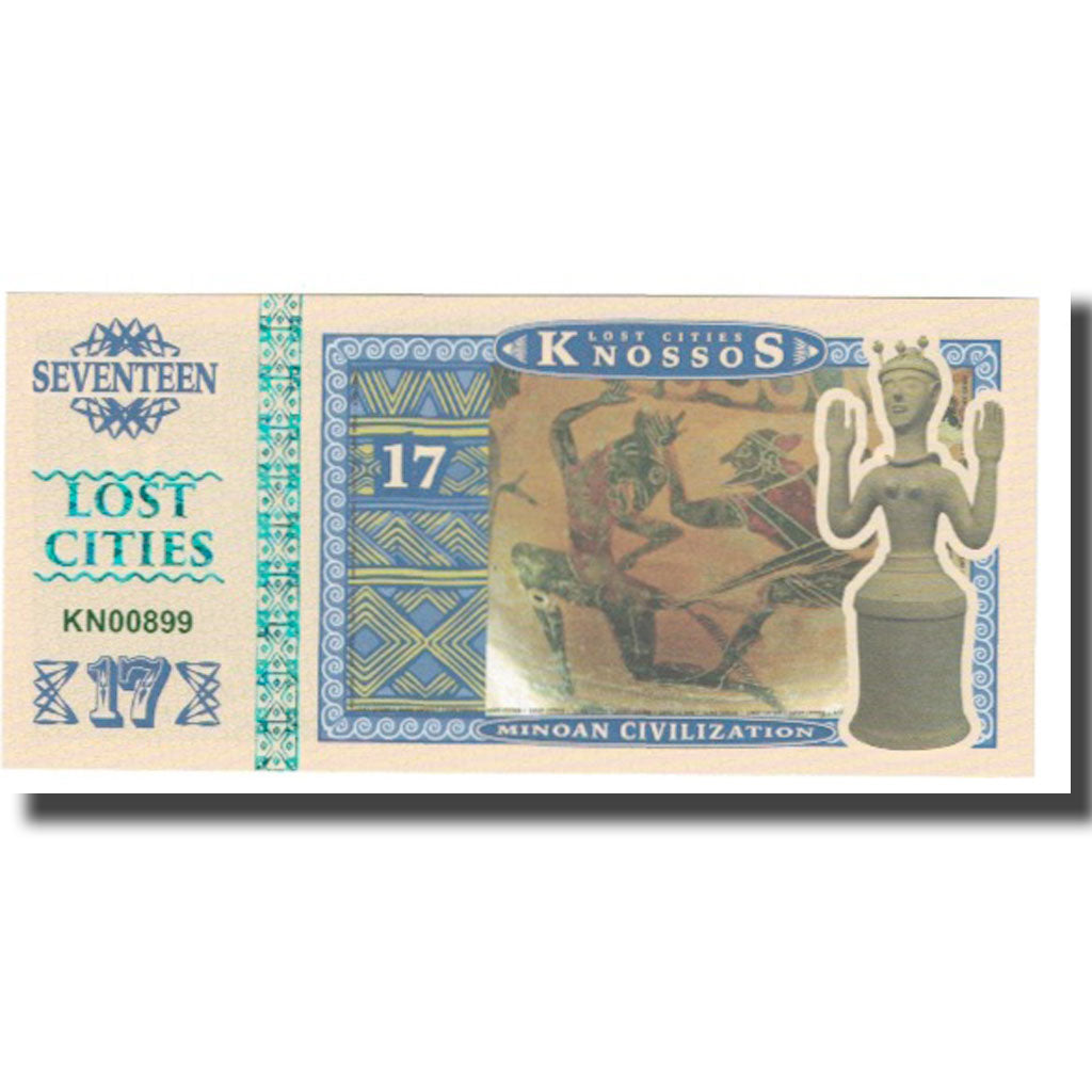 Banknot,
Grecja,
KNOSSOS