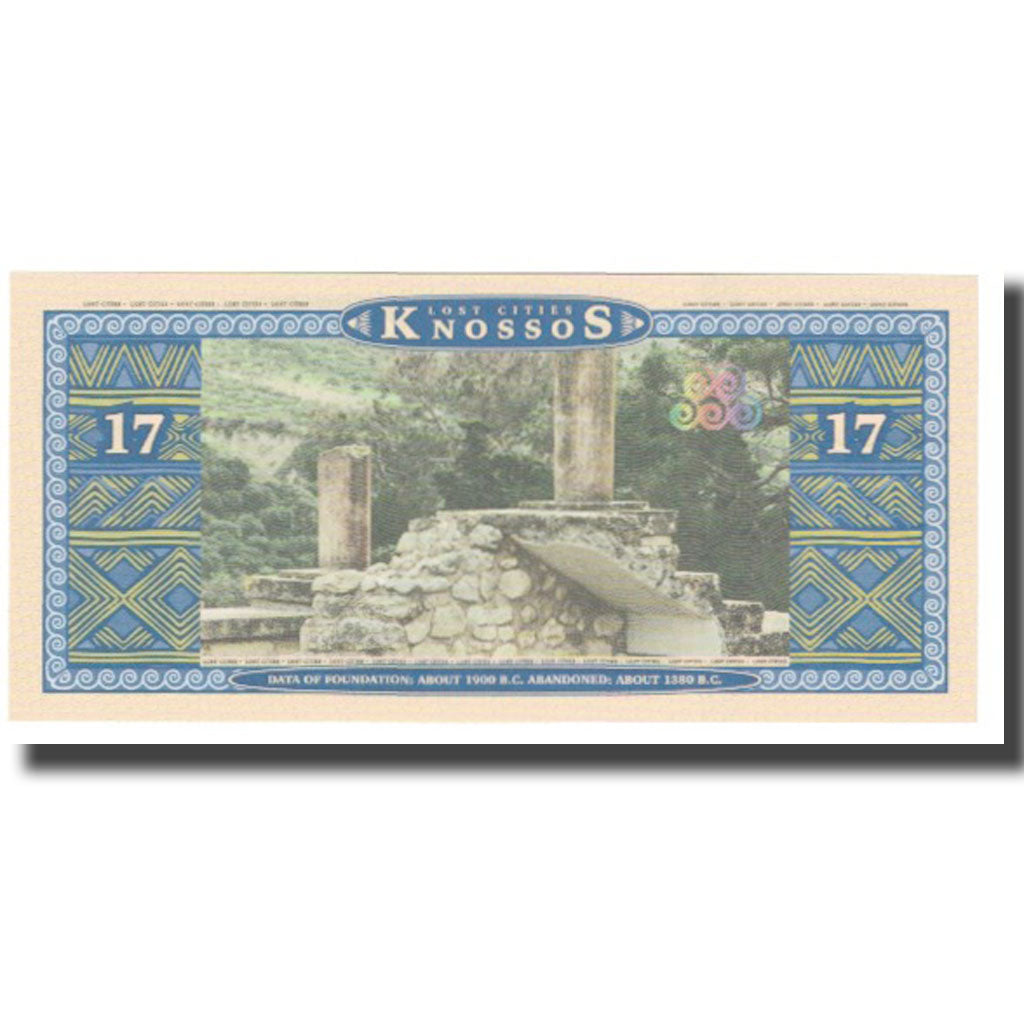 Banknot,
Grecja,
KNOSSOS