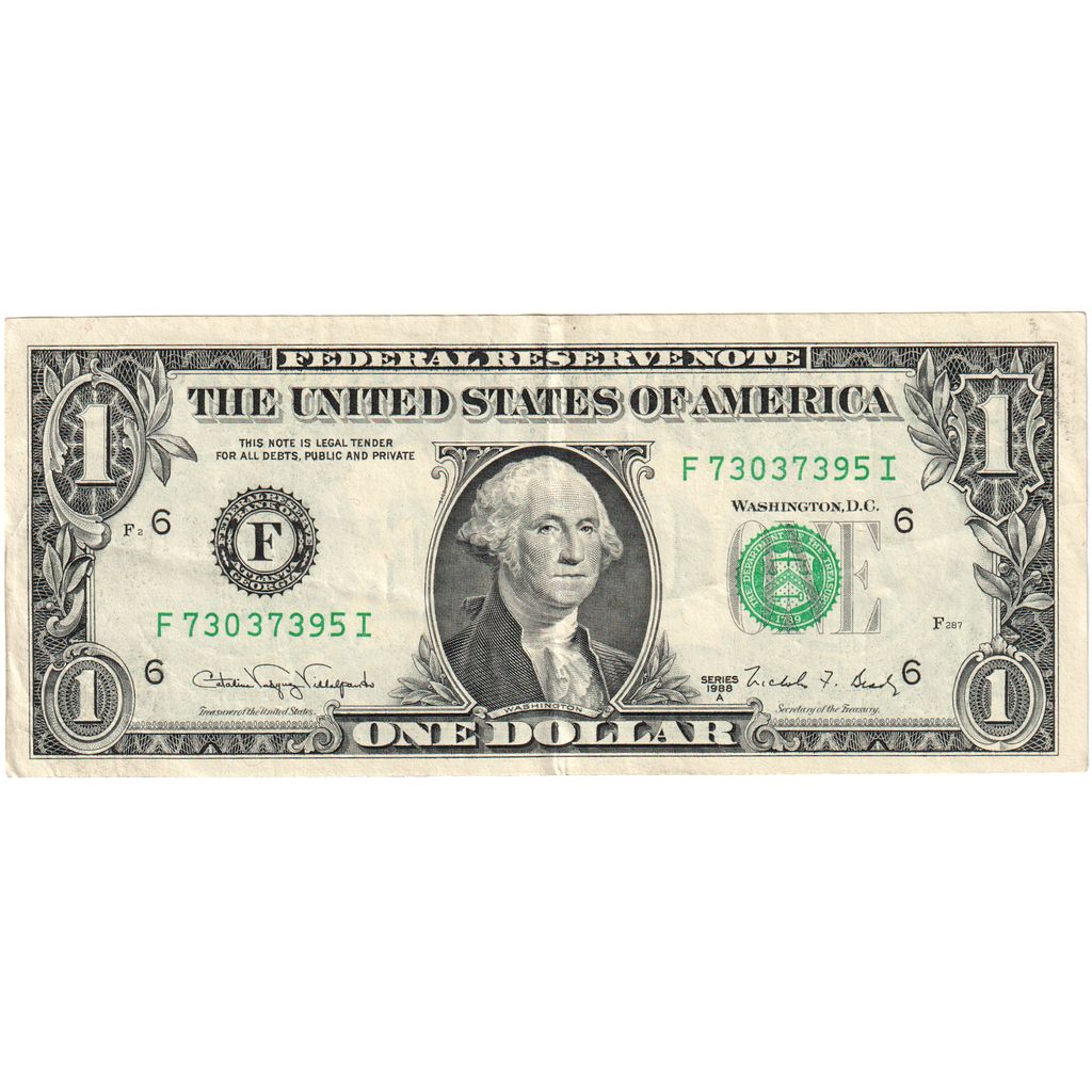 Stany Zjednoczone,
Jeden dolar,
1988A