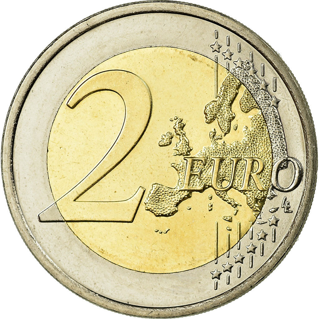 Finlandia,
2 euro,
100. Geburtstag