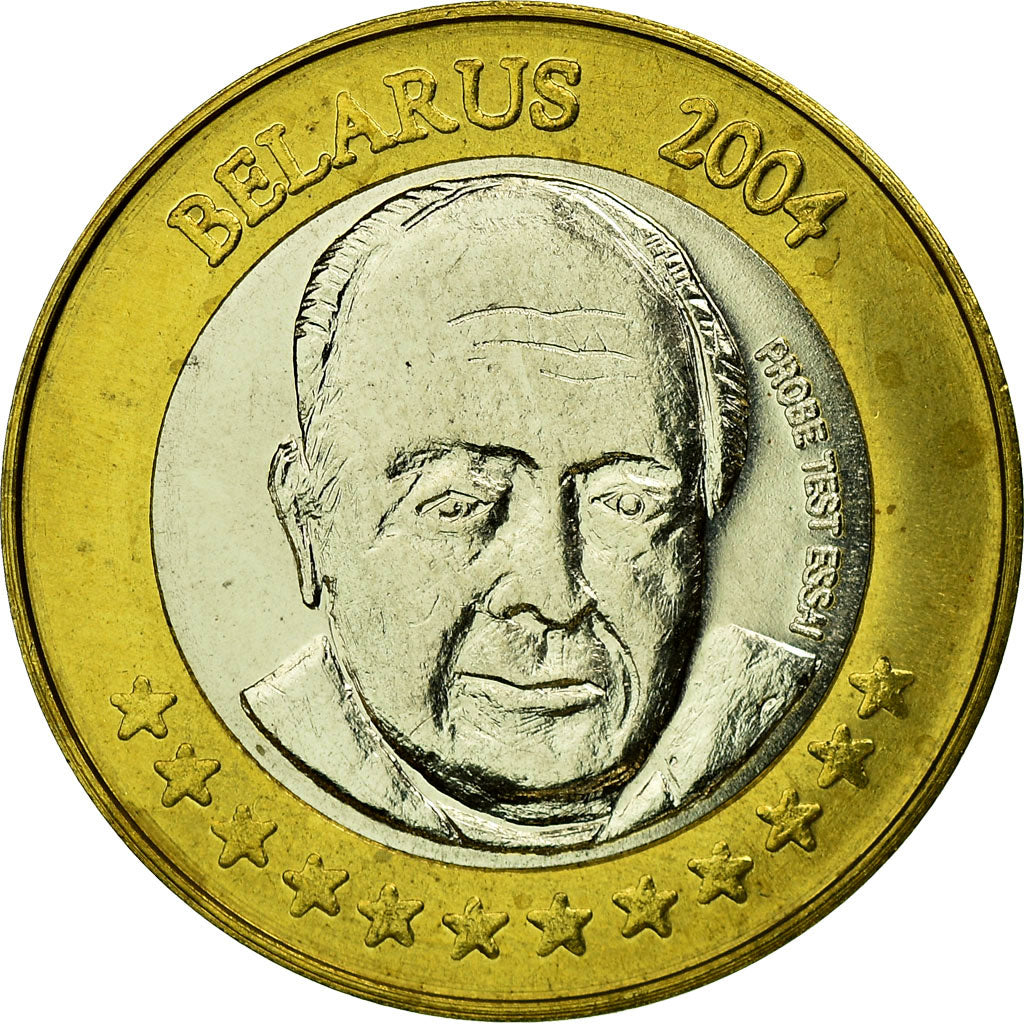 Weißrussland,
2 euro,
2004
