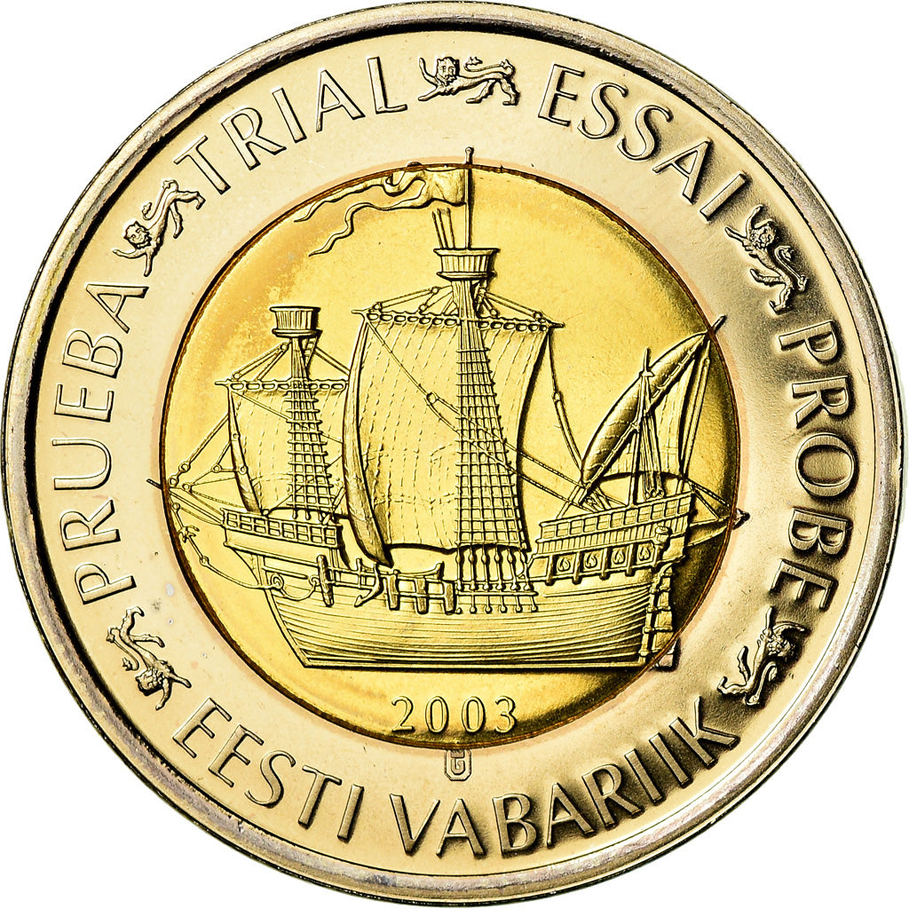 Estland,
2 euro,
2003