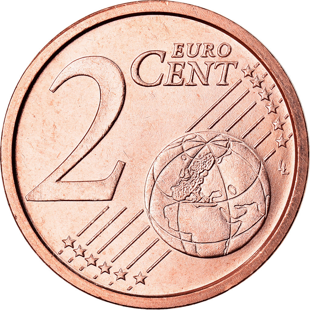 włoski,
2 eurocenty,
2010
