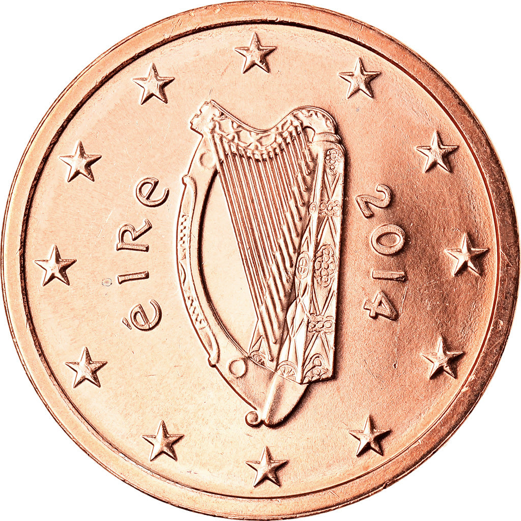 REPUBLIKA IRLANDIA,
2 eurocenty,
2014