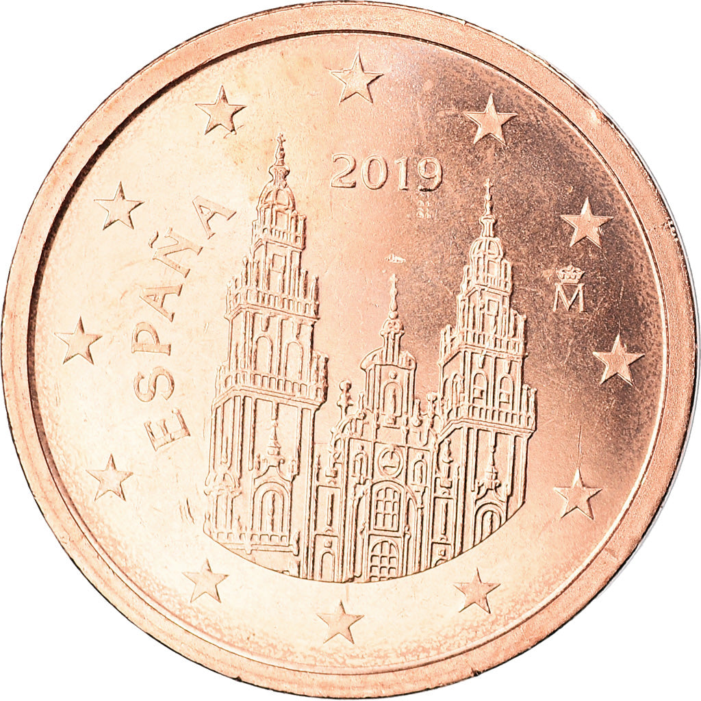 Hiszpan,
2 eurocenty,
2019