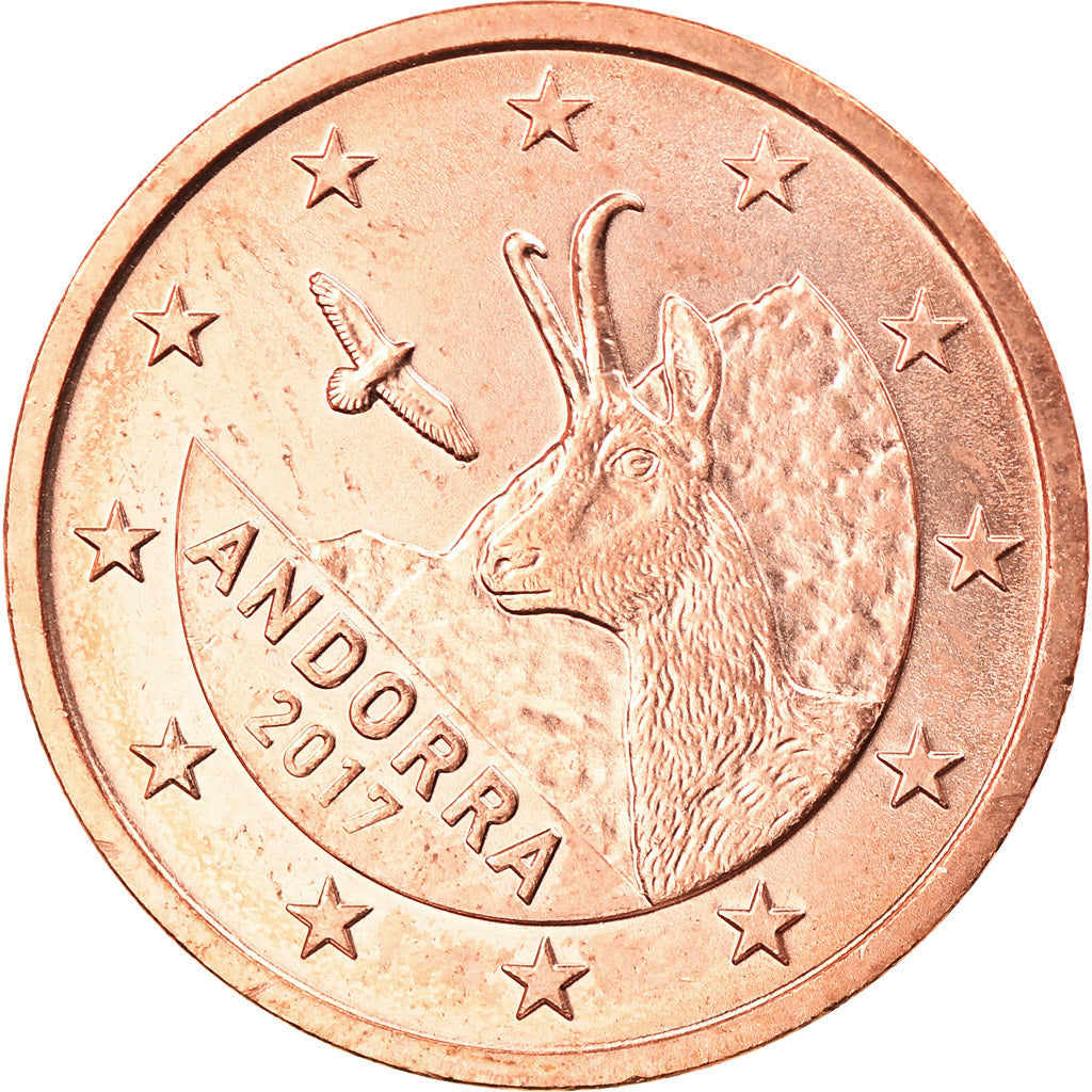 Andora,
2 eurocenty,
2017