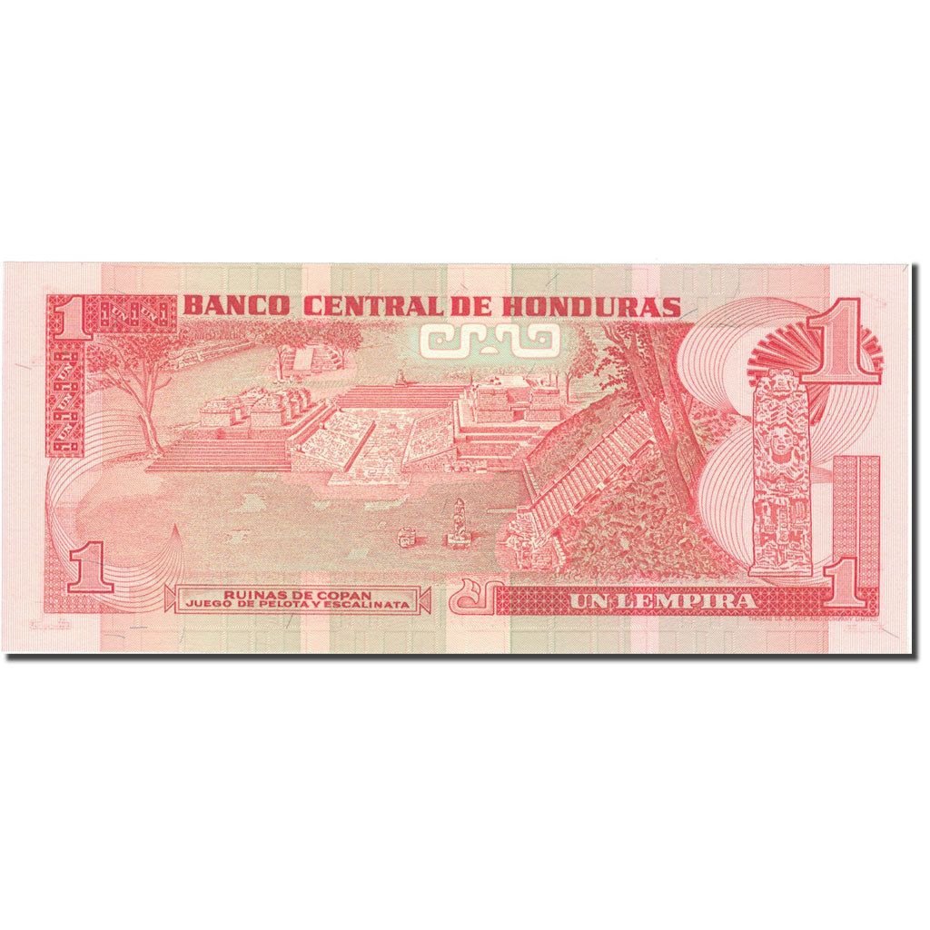 Banknot,
Honduras,
1 Lempira
