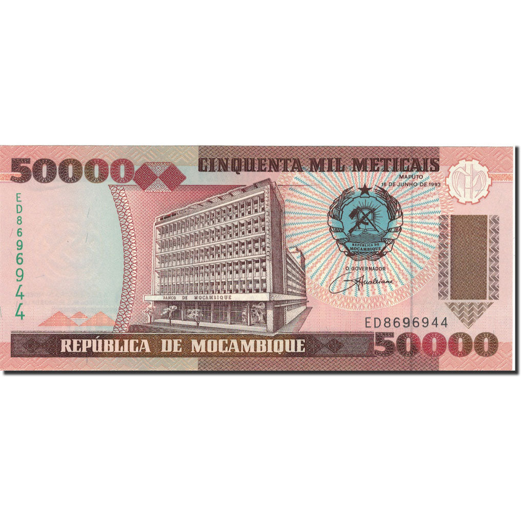 Banknot,
Mozambik,
50