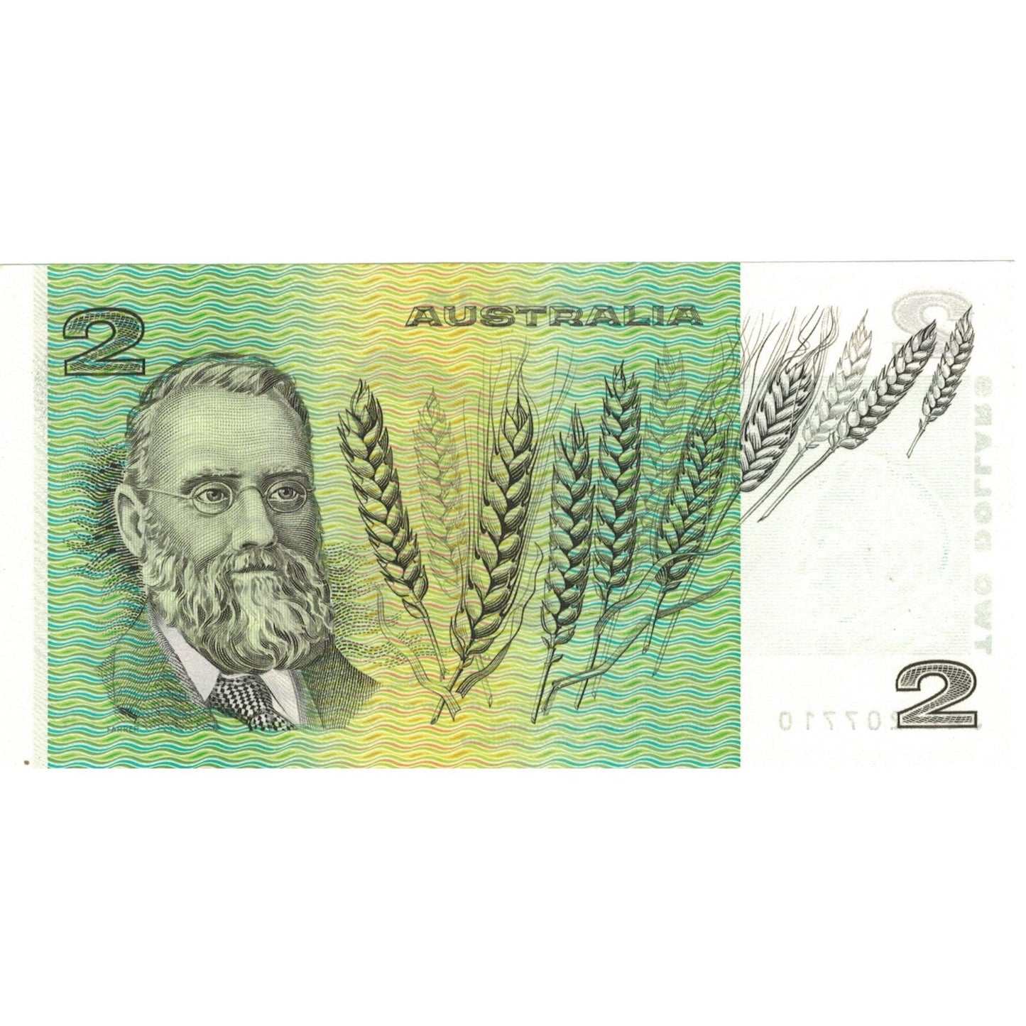 Banknot,
Australia,
2 dolary
