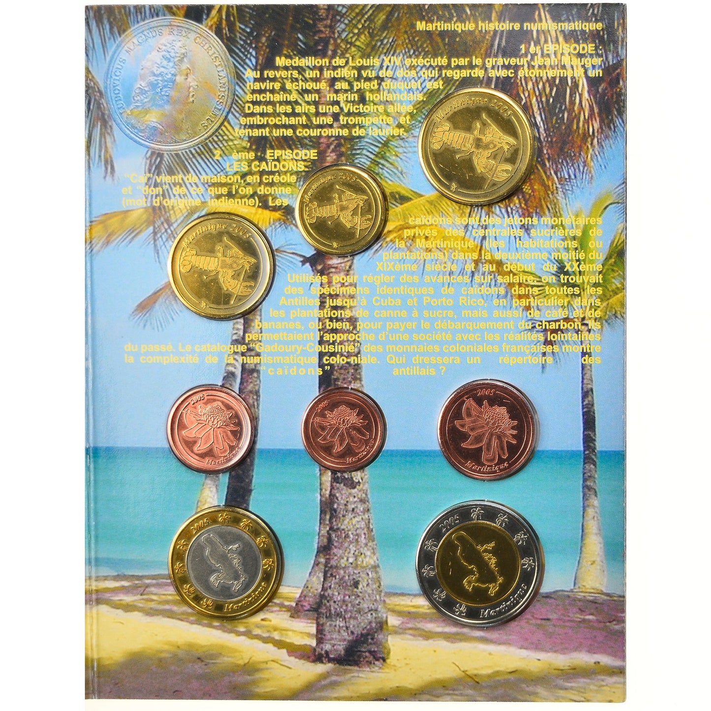 Martynika,
1 cent za 2 euro,
2005