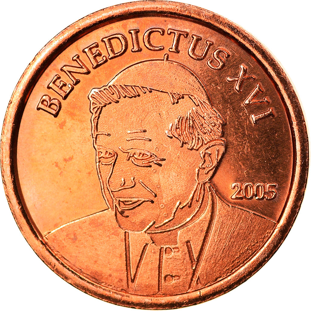 Watykan,
2 eurocenty,
Typ 3