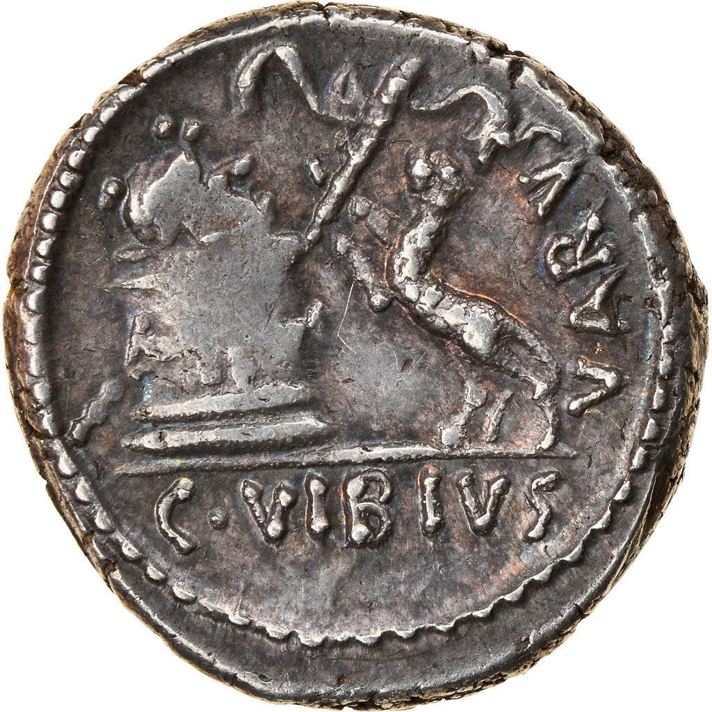 Moneta,
Vibia,
Denar