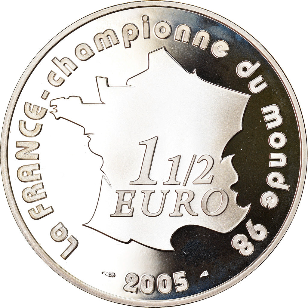 Francja,
1-1/2 Euro,
FIFA-Weltmeisterschaft