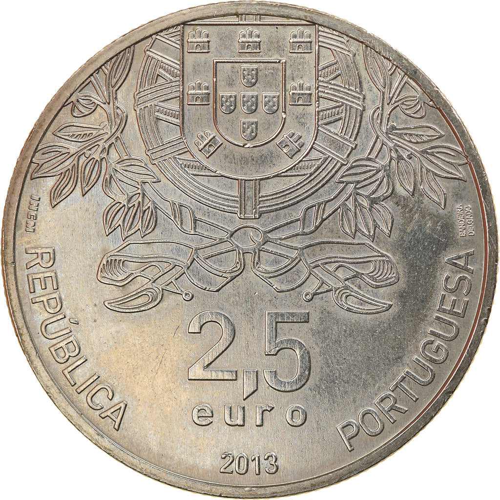 Portugalia,
2 1/2 Euro,
Croix-Rouge portugiesisch