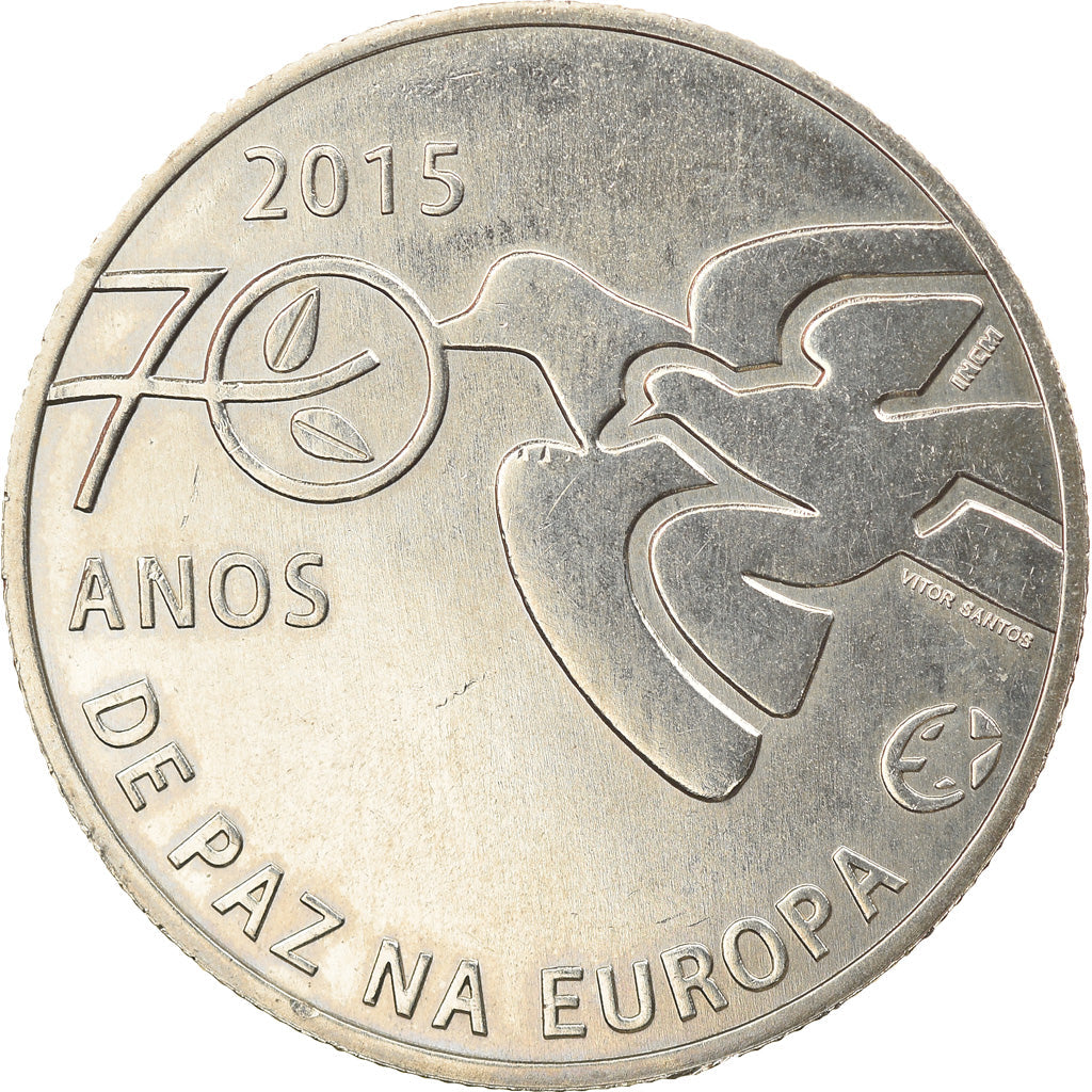 Portugalia,
2 1/2 Euro,
70 Jahre alt w Europie
