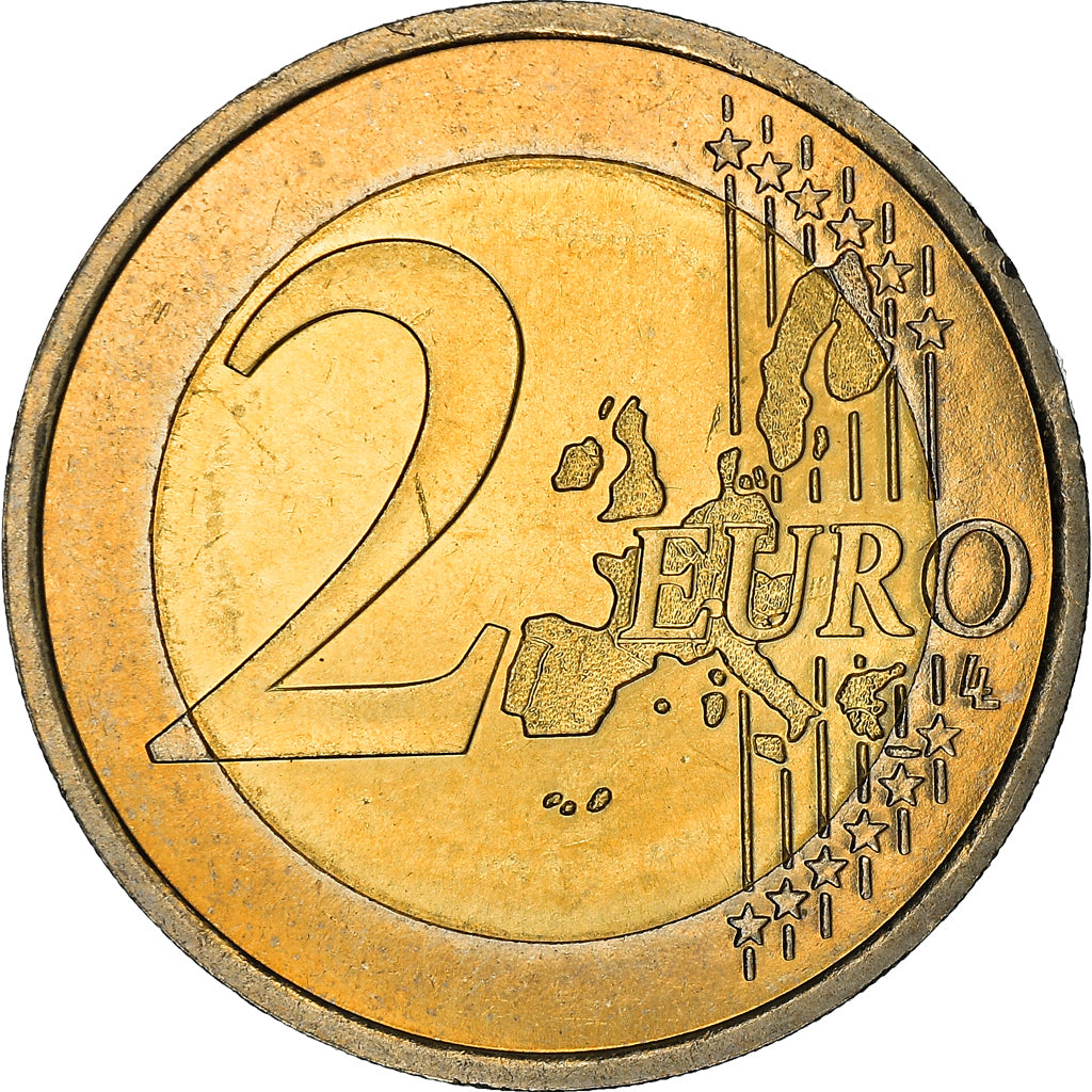 Monako,
2 euro,
2001
